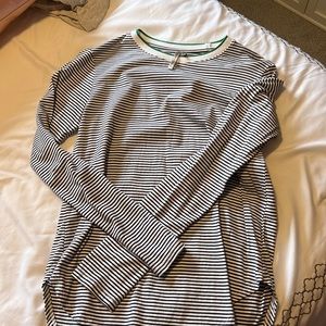 Striped banana republic long sleeve